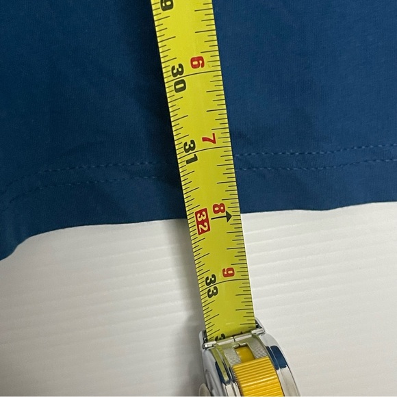 Shomolus Surf Co. Tee Shirt Crew neck Island Hawaii Graphic Blue 3xL - Picture 8 of 10